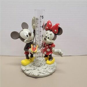 Disney World Epcot NIB Flower and Garden Festival 2016 Mickey Minnie Rain Gauge